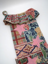 ❅ Diamonte Star & Vintage Print Stocking ❅ Christmas 22
