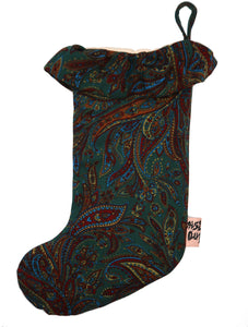 ❅  Vintage Paisley Stocking ❅ Christmas 22