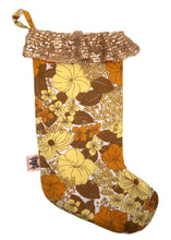❅ Sequin & Vintage Floral Stocking ❅