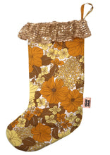 ❅ Sequin & Vintage Floral Stocking ❅