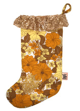 ❅ Sequin & Vintage Floral Stocking ❅ Christmas 22