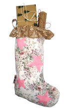 ❅ Diamonté Star Floral Stocking ❅ Christmas 22
