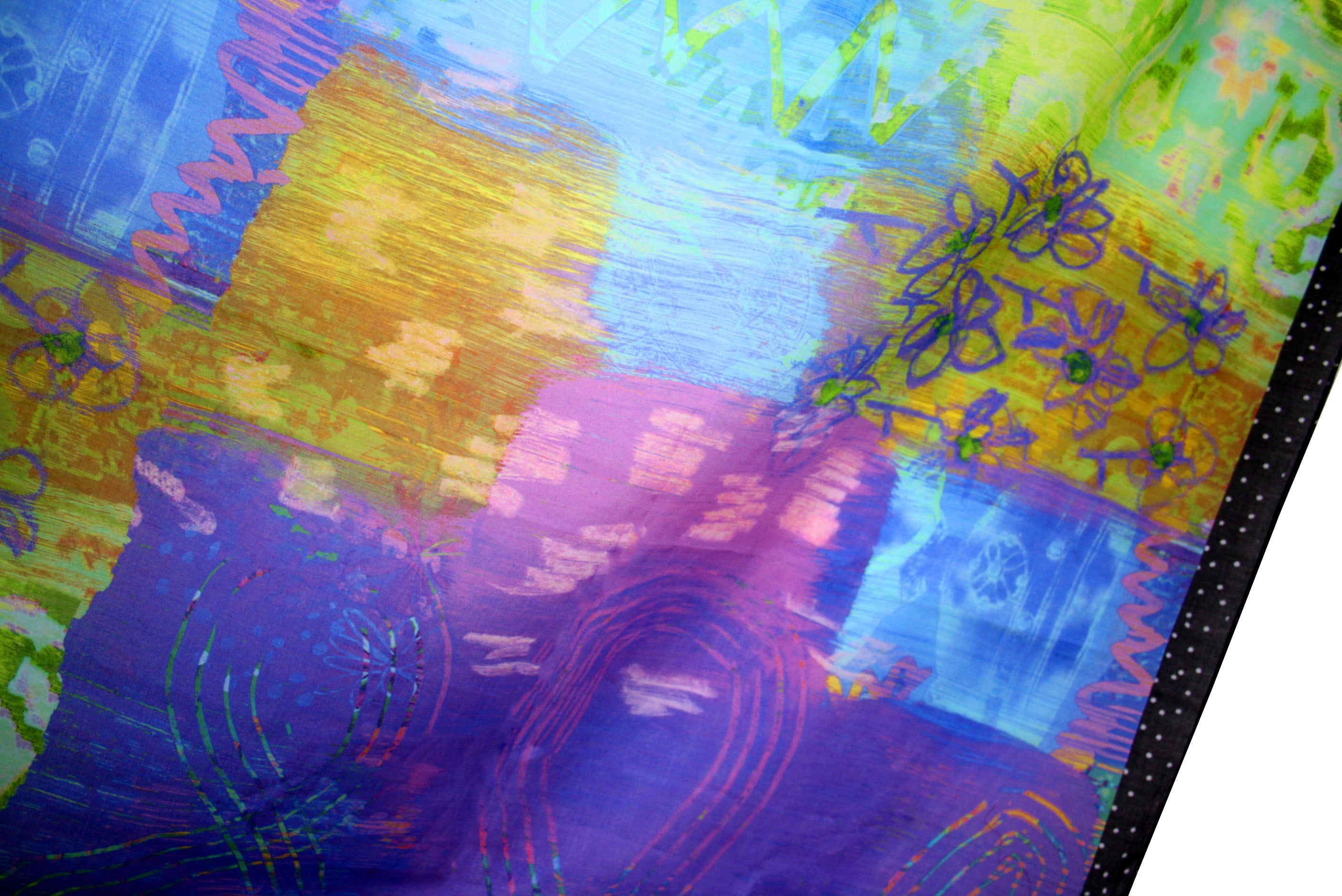 ☆ 𝘙𝘢𝘪𝘯𝘣𝘰𝘸 𝘚𝘤𝘢𝘳𝘧 ☆ 128𝘤𝘮 𝘹 128𝘤𝘮