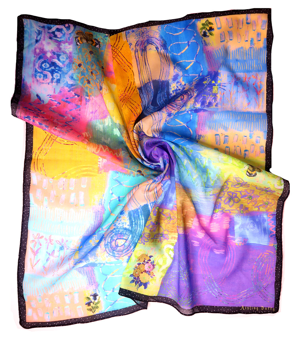 ♡ RAINBOW MINI NECK SCARF ♡