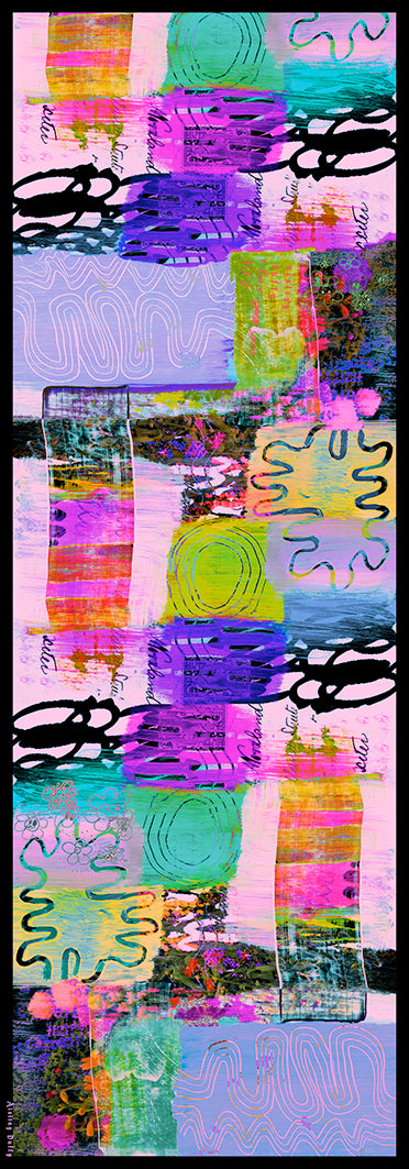 ☆ 𝘓𝘰𝘷𝘦 𝘓𝘦𝘵𝘵𝘦𝘳𝘴 𝘚𝘤𝘢𝘳𝘧 ☆ 63𝘤𝘮 𝘹 180𝘤𝘮