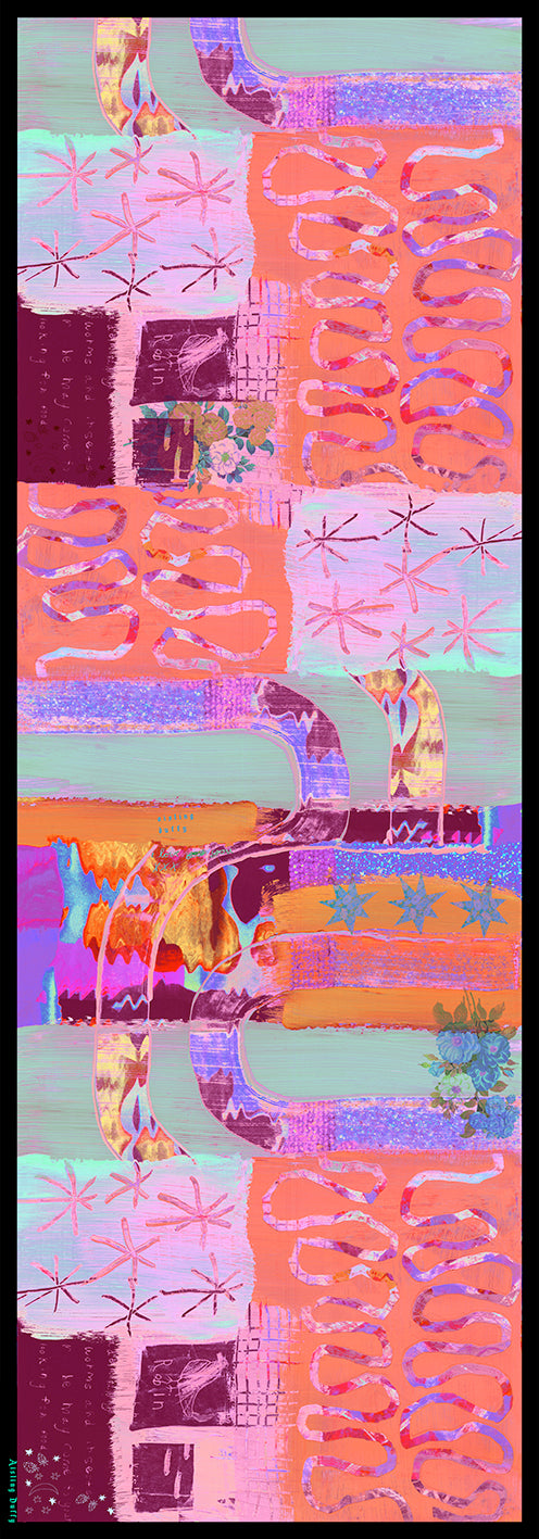 ☆ 𝘚𝘶𝘯𝘴𝘦𝘵 𝘚𝘤𝘢𝘳𝘧 ☆ 63𝘤𝘮 𝘹 180𝘤𝘮